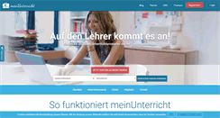 Desktop Screenshot of meinunterricht.de